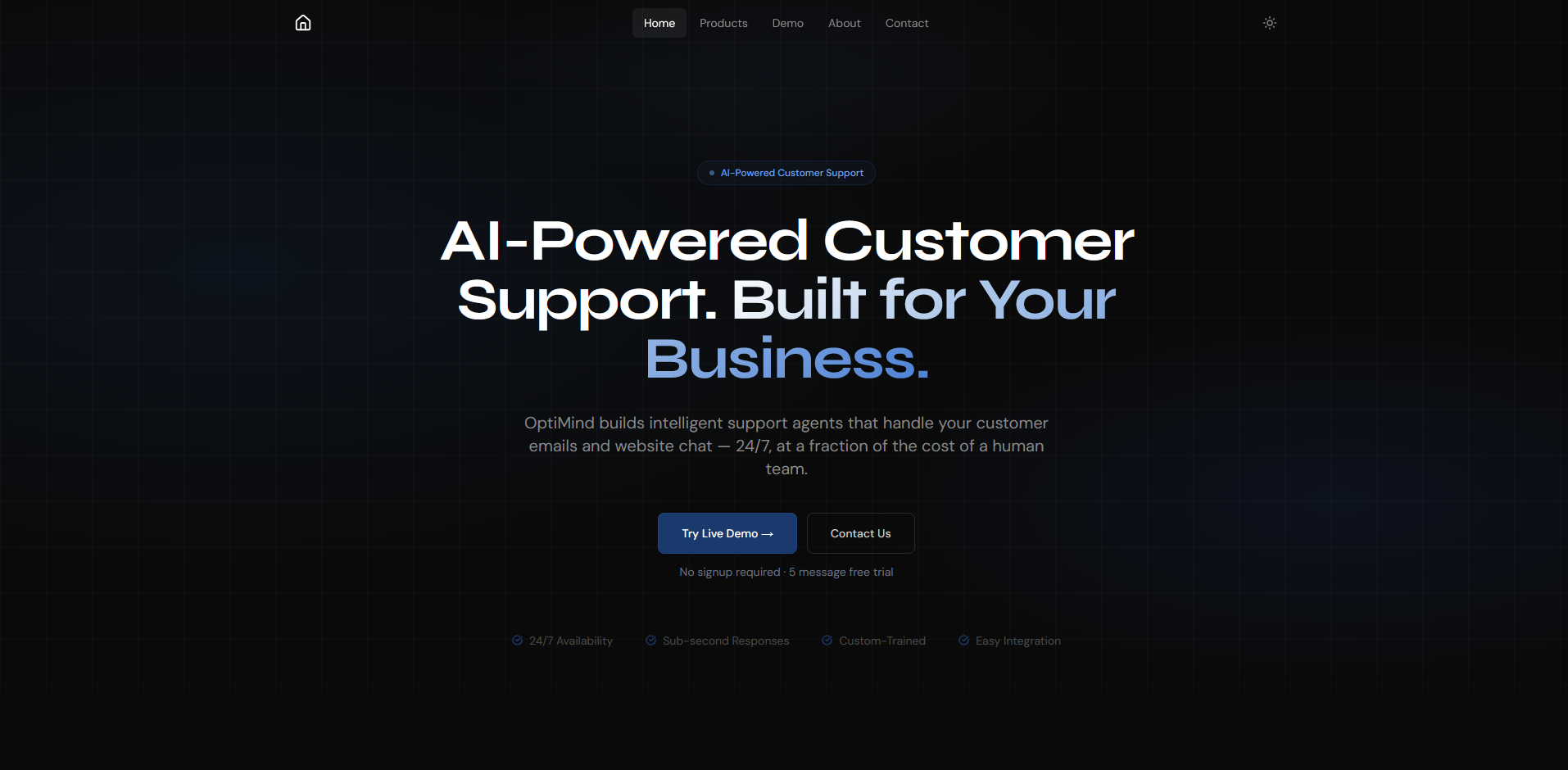 Optimind screenshot