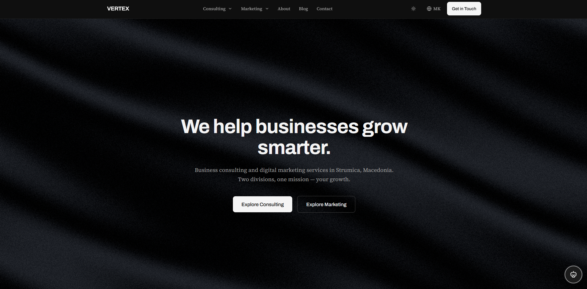 Vertex Consulting screenshot